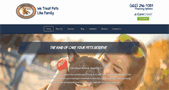 Desktop Screenshot of christownanimalhospital.com